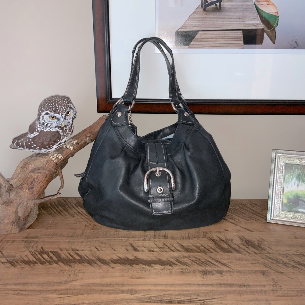 Coach 15075 Soho Leather Large Lynne Hobo Bag